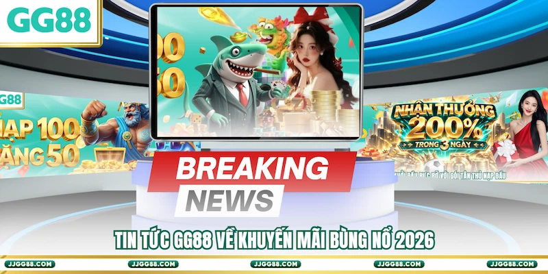 Tin tức GG88 về khuyến mãi bùng nổ 2026